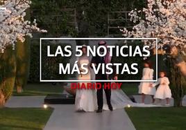 Estas son las cinco noticias con vídeo más vistas de la semana