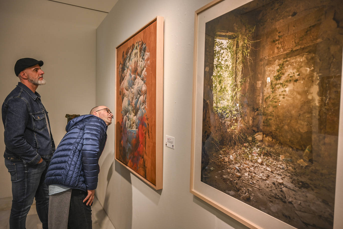 Exposición de artistas del Casco Antiguo en Diputación. 
