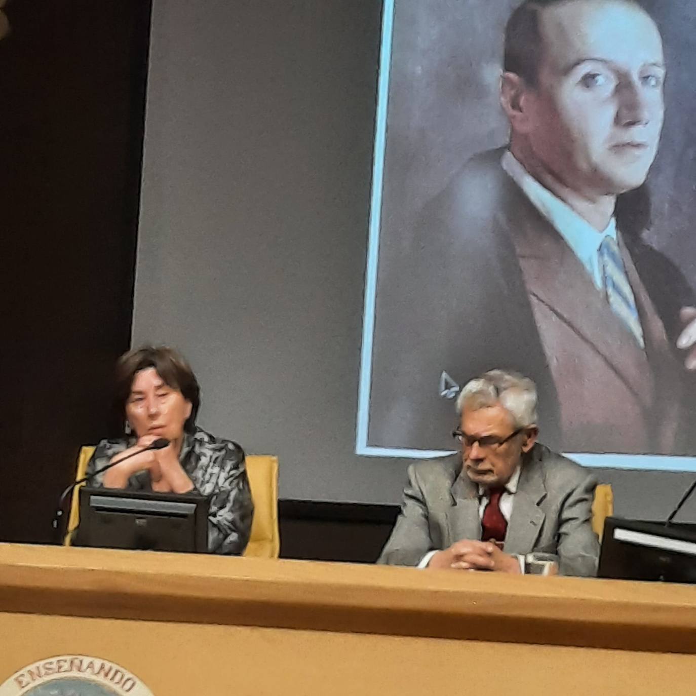 Conferencia de Alberto González. 