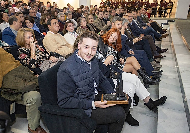 Marcos Sánchez Rubio, premio Juventud Cofrade.