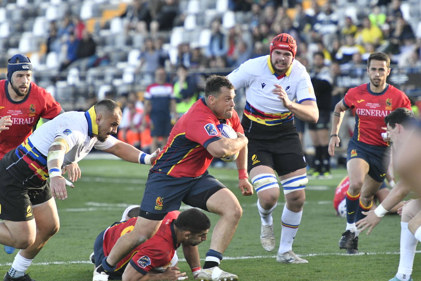 Unas 5.300 presencian en Badajoz la Europe Championship de rugby