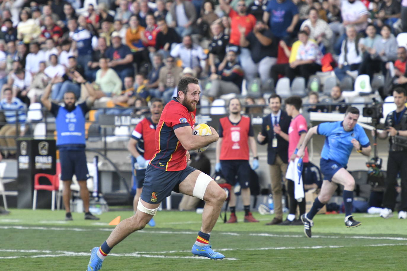 Unas 5.300 presencian en Badajoz la Europe Championship de rugby