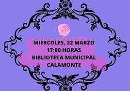 Emilia Pardo Bazán en Nubeteca en la biblioteca de Calamonte