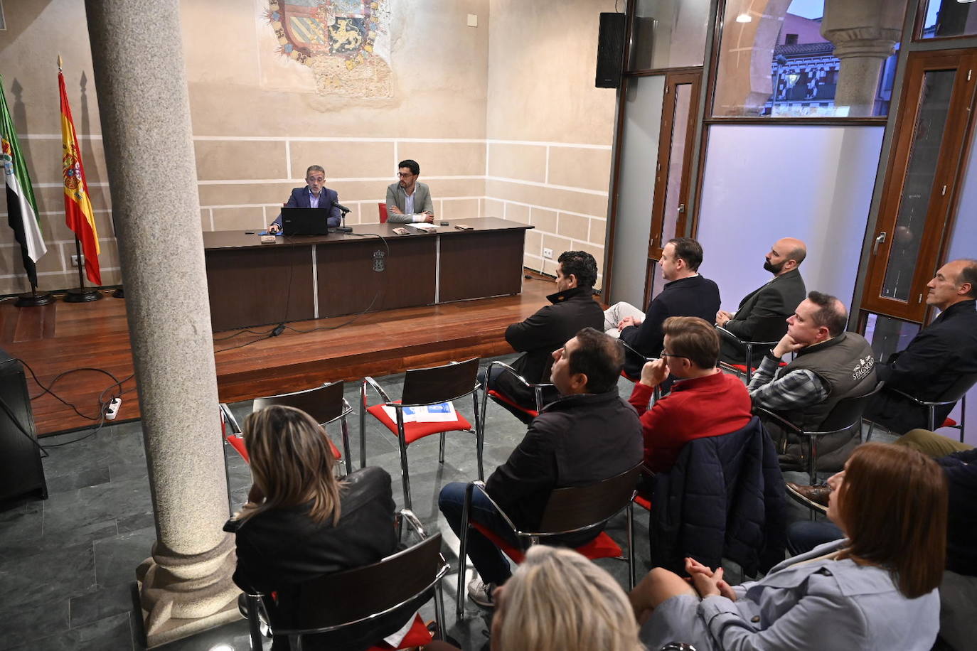 Conferencia de Jacinto Marabel.