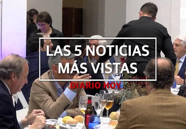 Las 5 noticias con vídeo más vistas de la semana