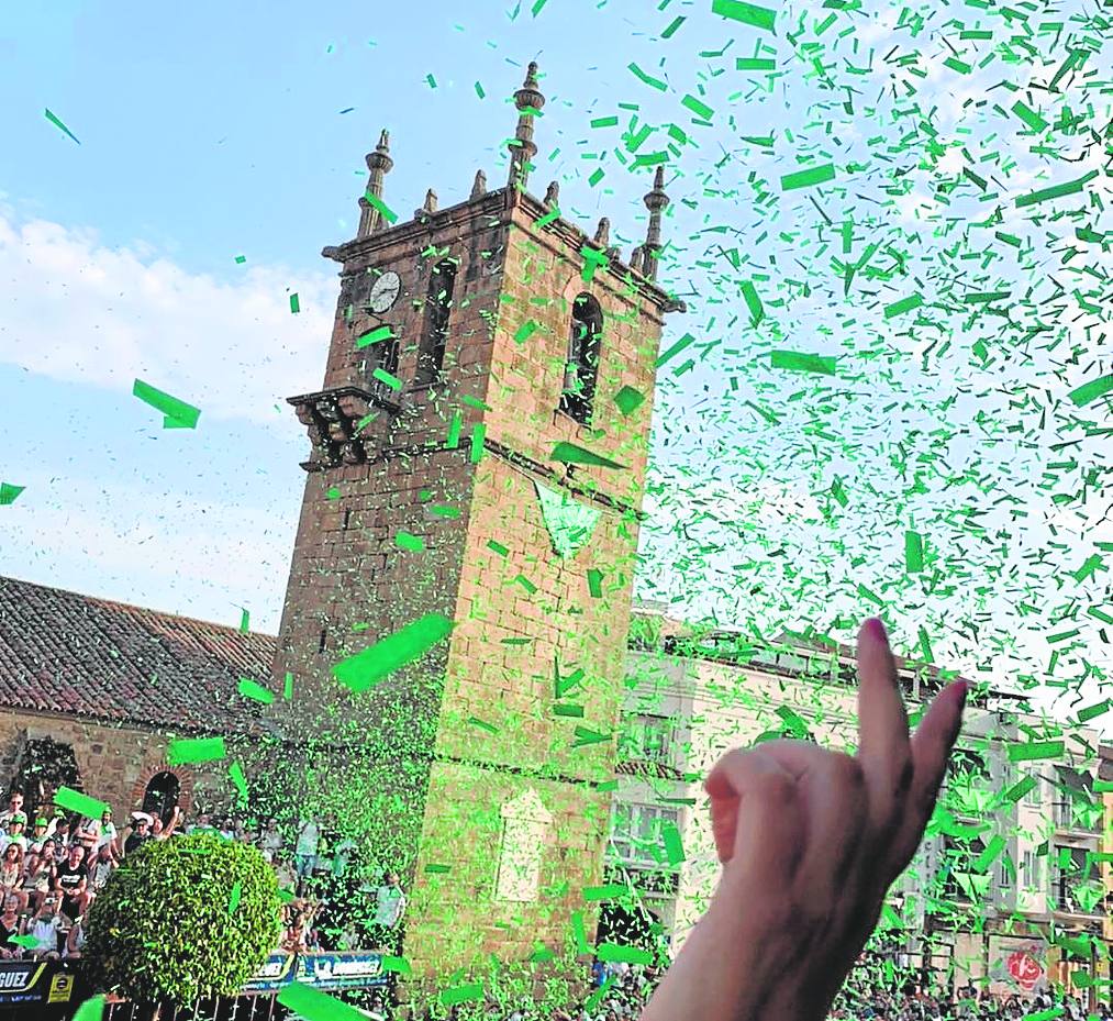 El verde es el color por excelencia de San Buenaventura.