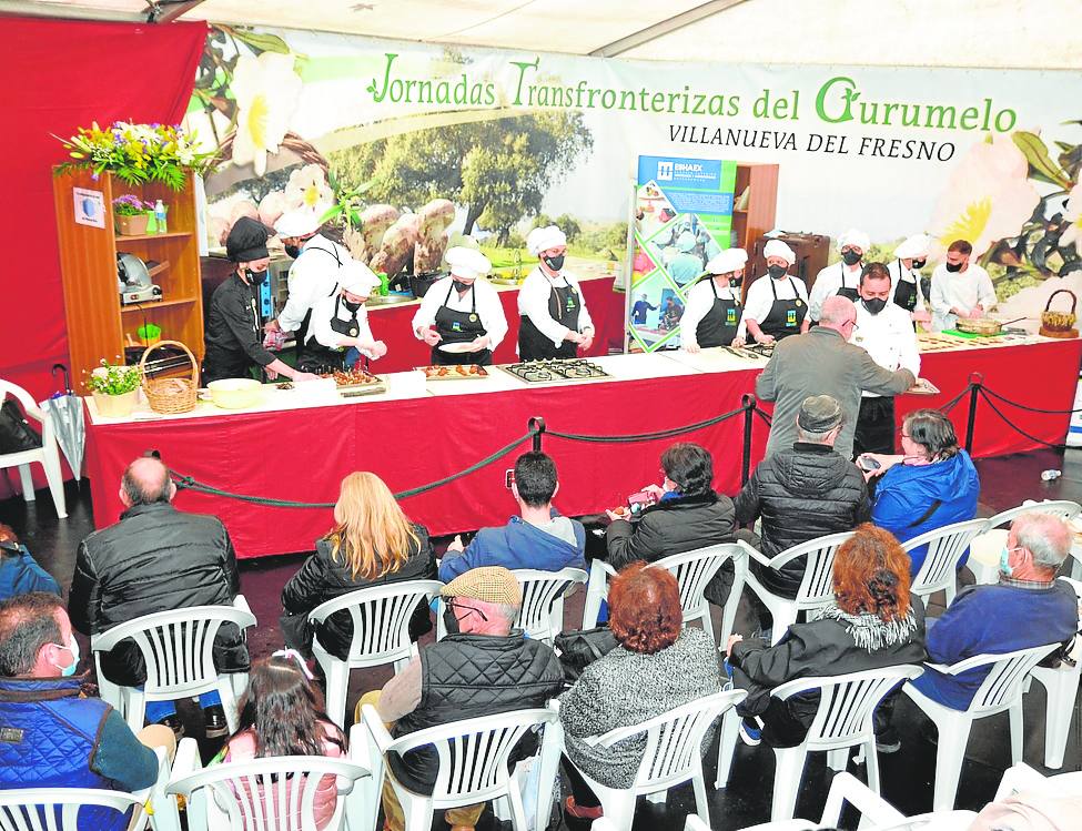 Taller de F. Javier Refolio de Hostelería y Agroturismo de Extremadura.