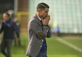 Diego Merino, en su etapa en el Mérida.