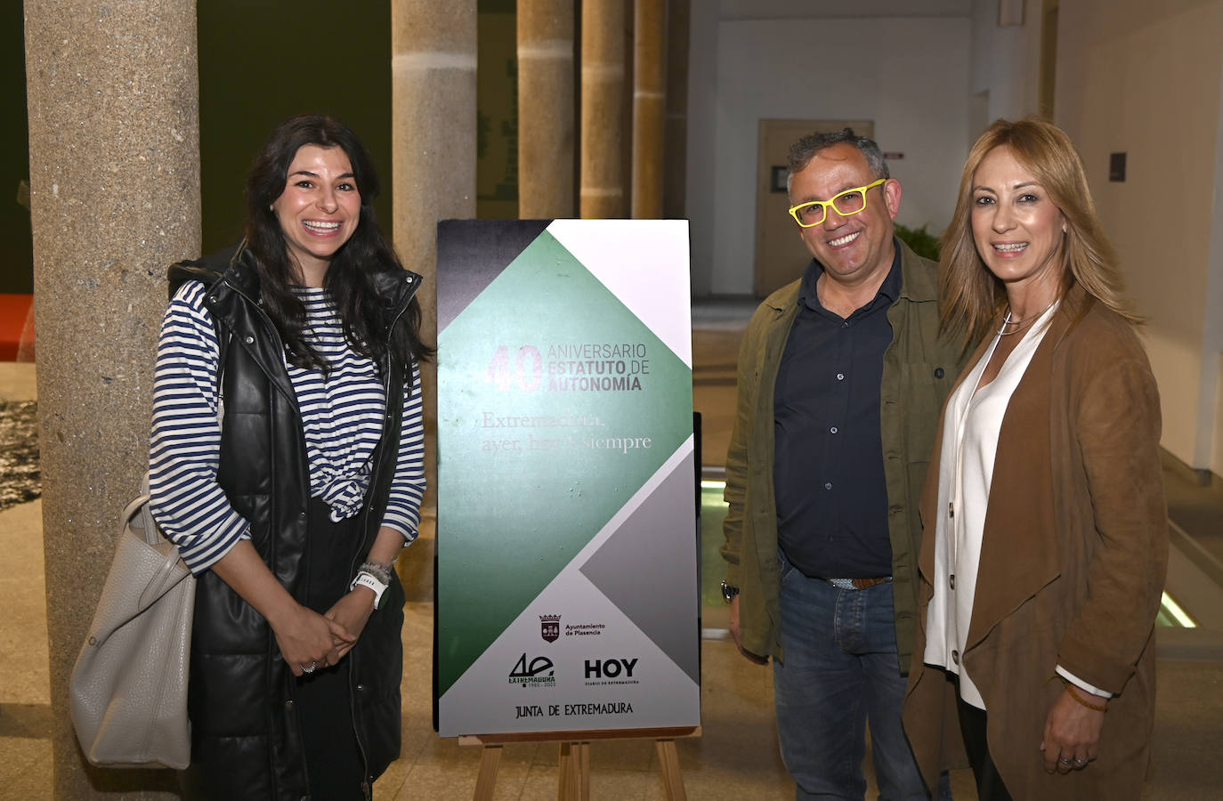 María Jimena Matías, Canal Extremadura Radio, Antonio Macedo, director de Placentina y Pilar Armero, de AECC