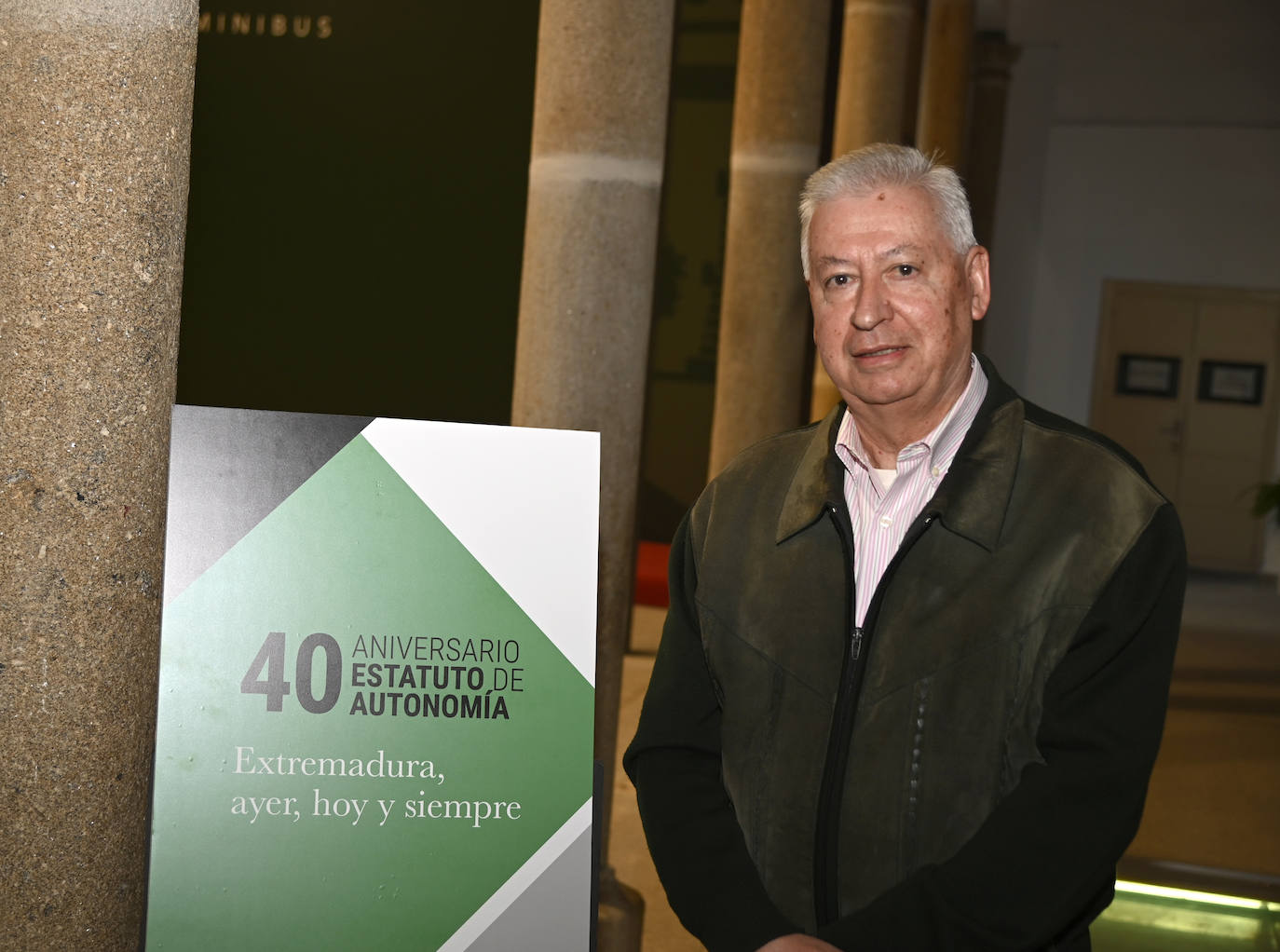 Julián Gutiérrez Delgado, presidente de la agrupación vecinal Intramuros 