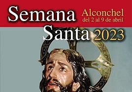 Cartel de la Semana Santa de Alconchel 2023.