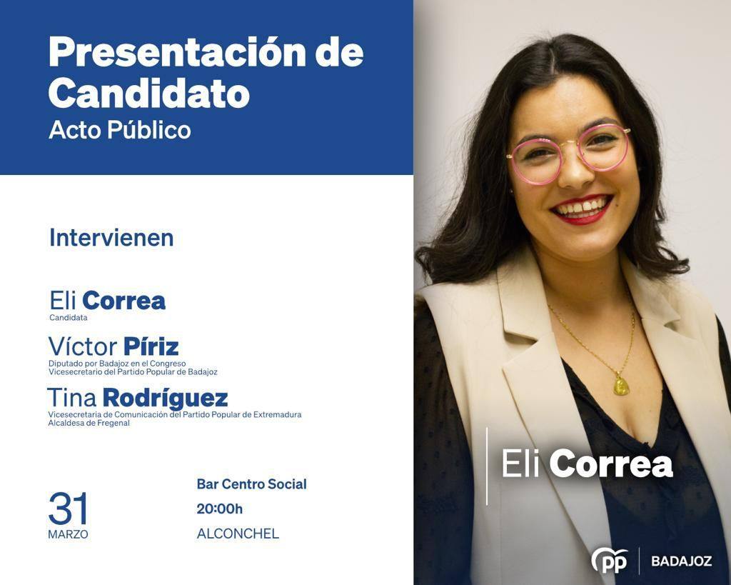 Cartel anunciador del acto público de este viernes.