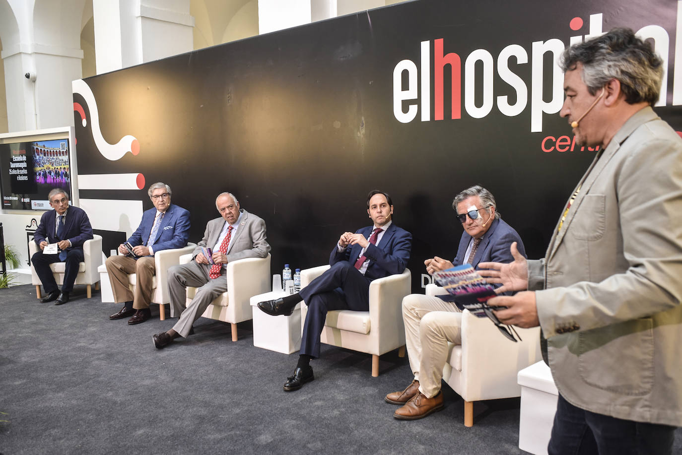 Mesa redonda sobre la Escuela de Tauromaquia.