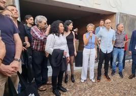 Acto de presentación de Sumar en Mérida con Yolanda Díaz el pasado octubre.