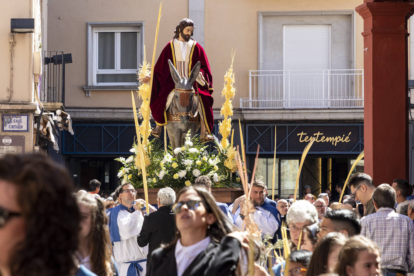 La Borriquita de Plasencia, en imágenes