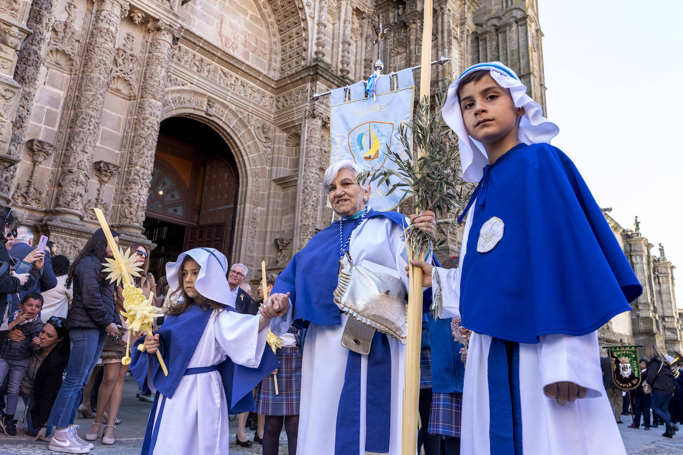 La Borriquita de Plasencia, en imágenes