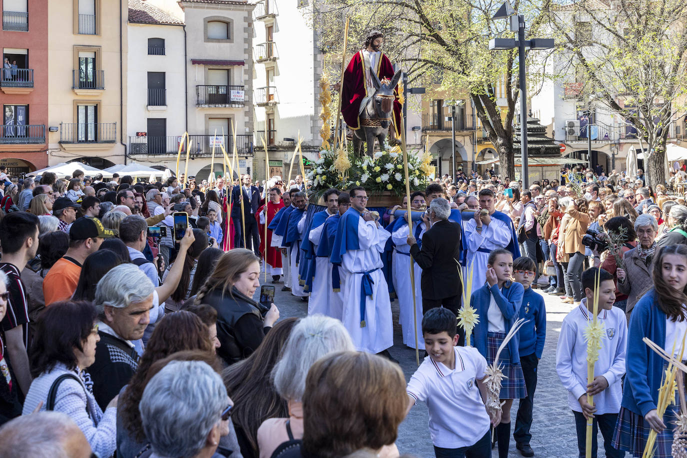 La Borriquita de Plasencia, en imágenes