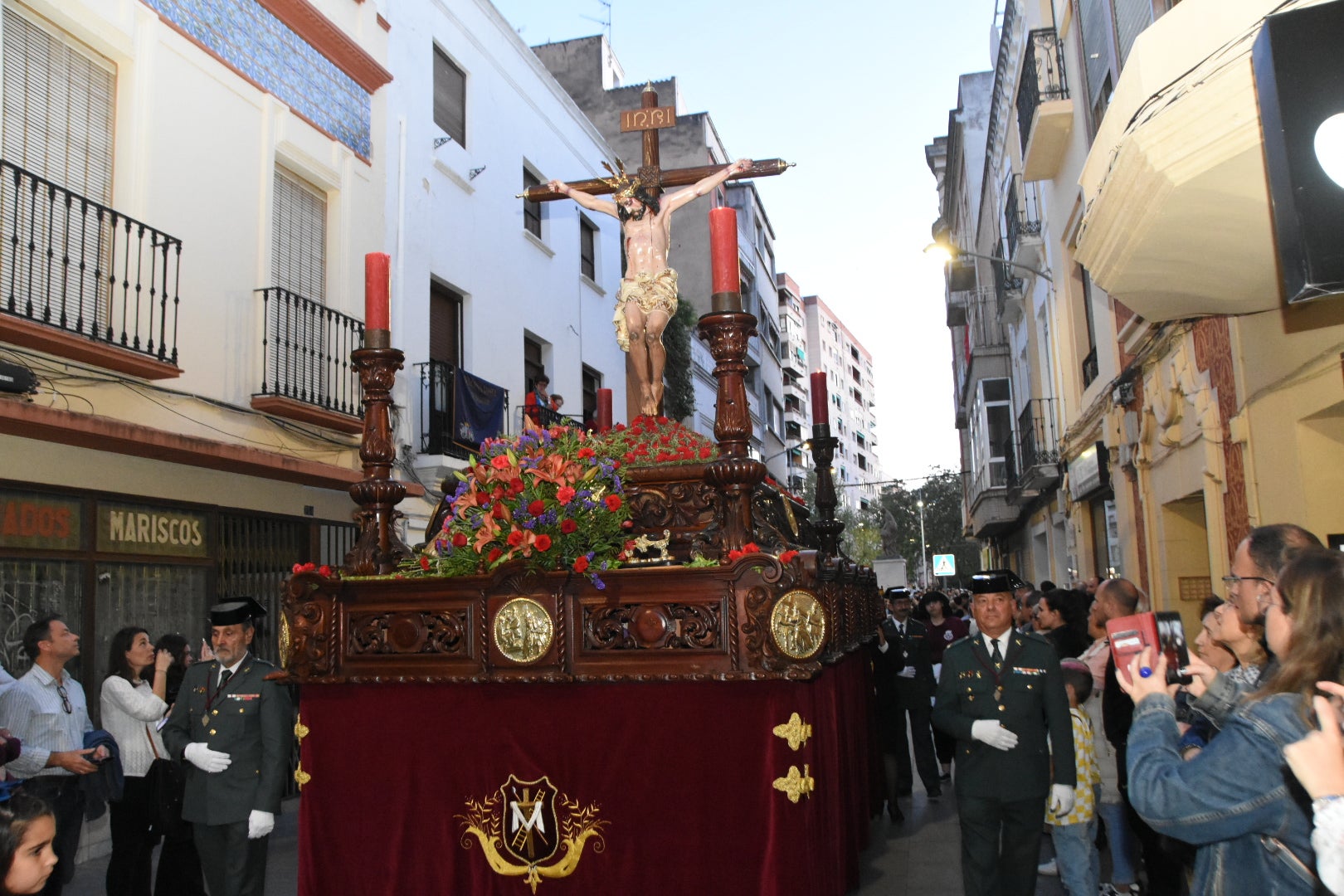 Salida de la cofradía de Santo Domingo