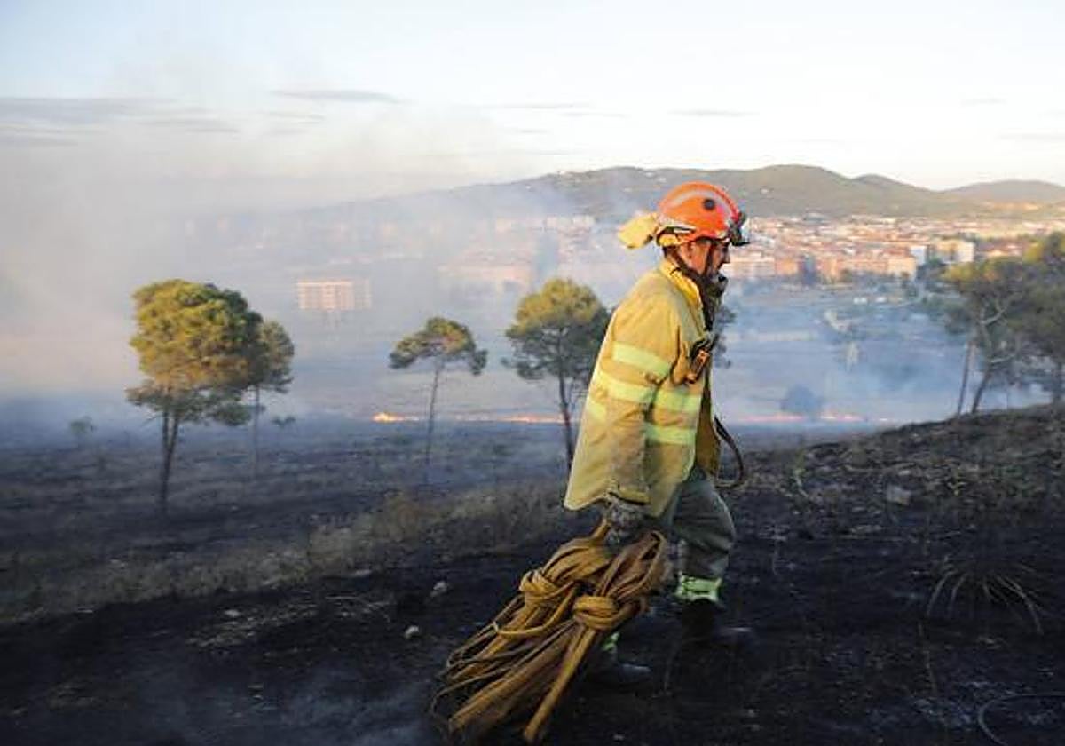 El lunes 10 se declara la época de peligro medio de incendios forestales