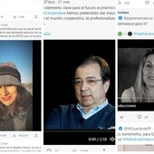 Vara y Guardiola pugnan en las redes sociales por captar votos para el 28M