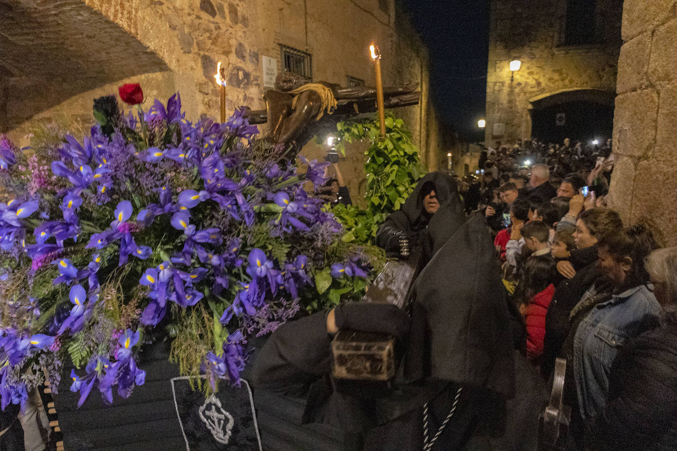 Procesión del Cristo Negro, en imágenes