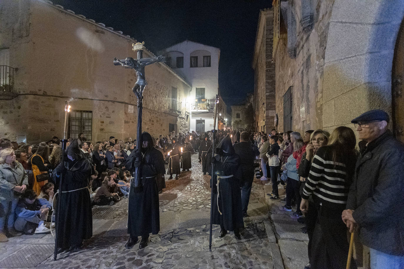 Procesión del Cristo Negro, en imágenes