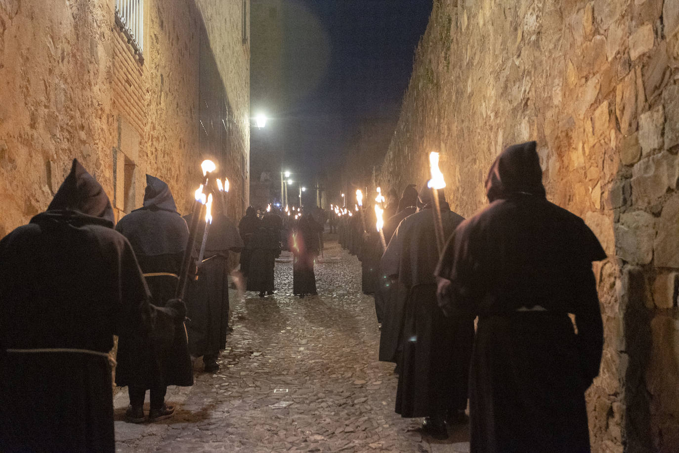 Procesión del Cristo Negro, en imágenes