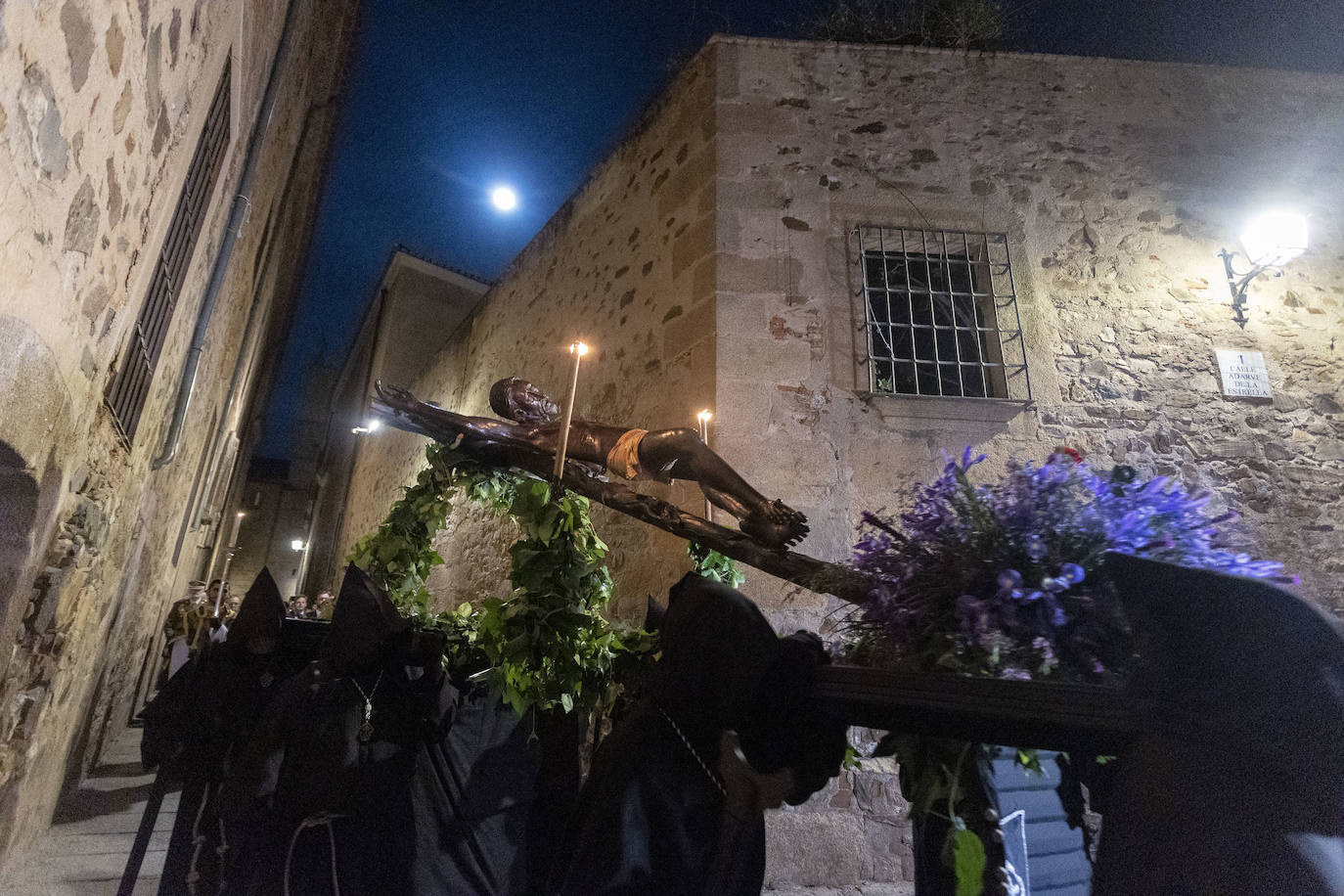 Procesión del Cristo Negro, en imágenes