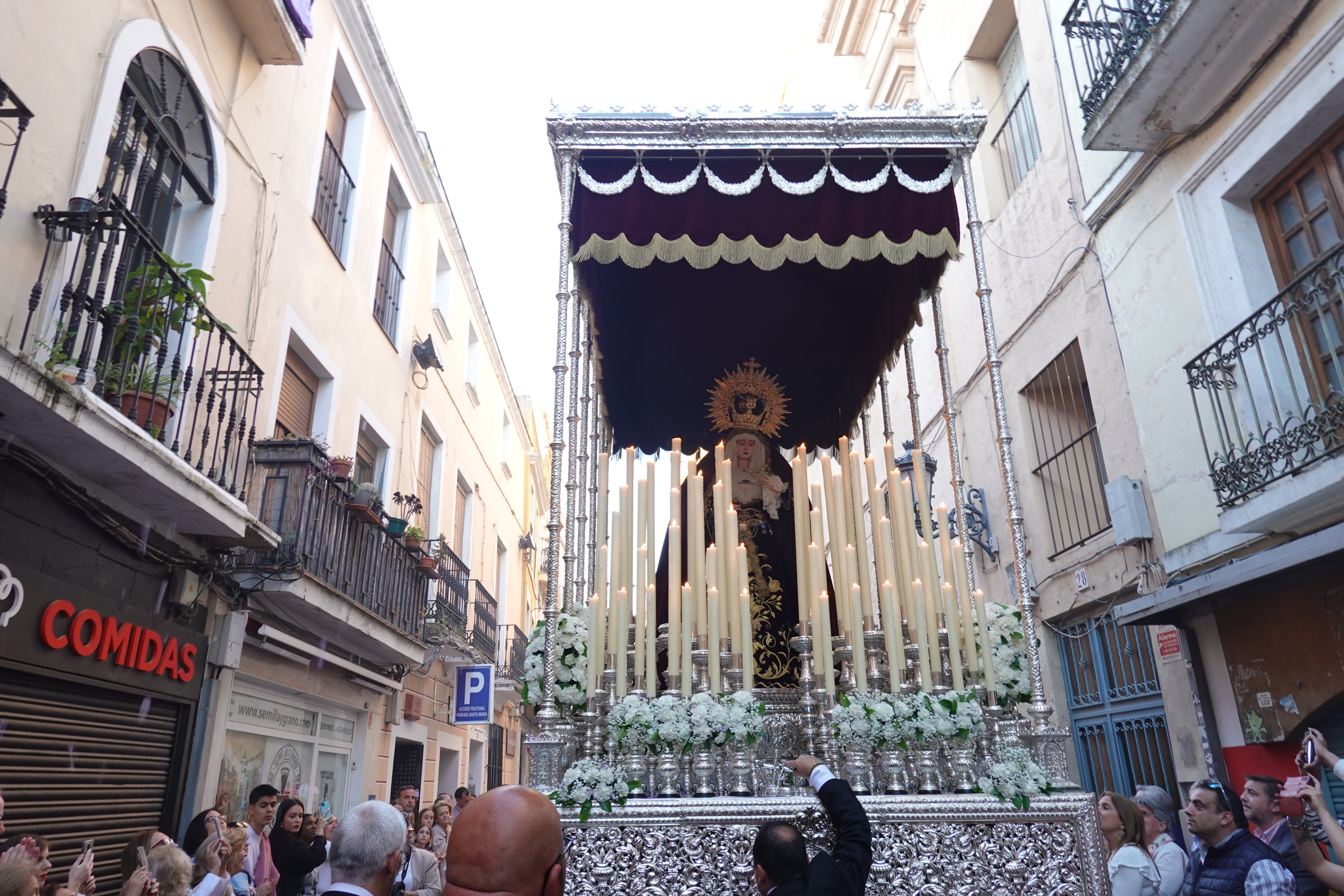Las mejores imágenes del Jueves Santo en Badajoz