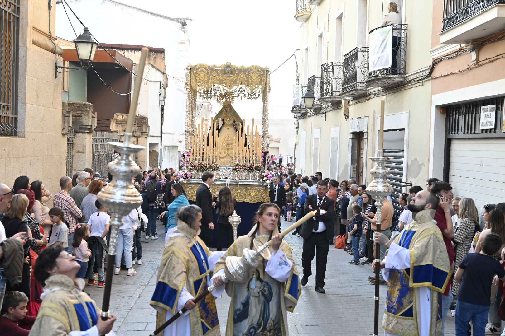 Las mejores imágenes del Jueves Santo en Badajoz