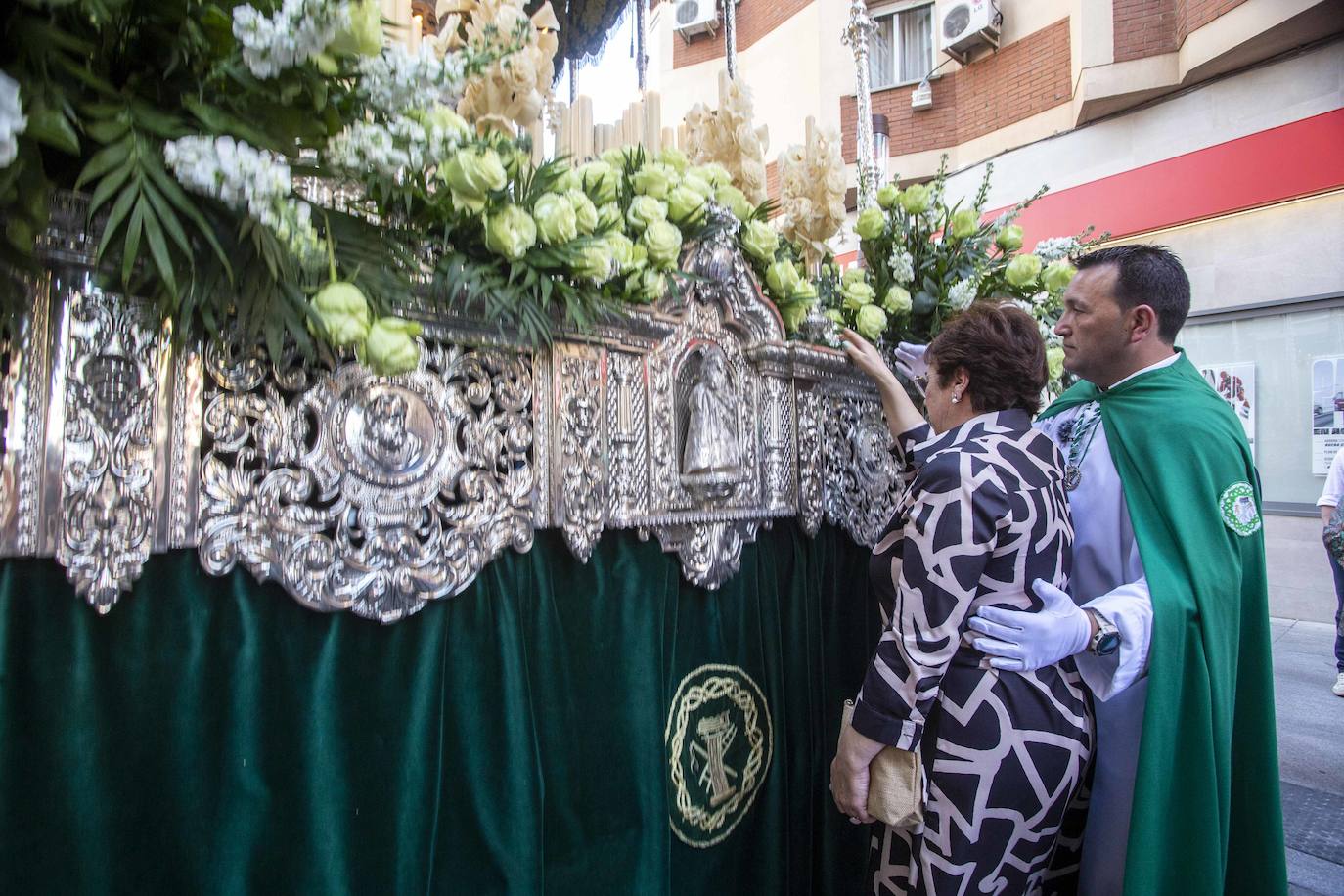 Procesión de la Cofradía Ferroviaria del Descendimiento, Santísima Virgen de las Angustias y Nuestra Señora de la Esperanza