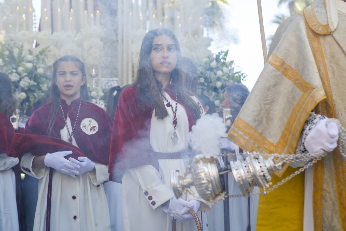 Procesión de la cofradía de la Sagrada Cena