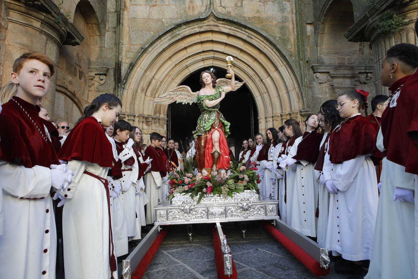 Procesión de la cofradía de la Sagrada Cena