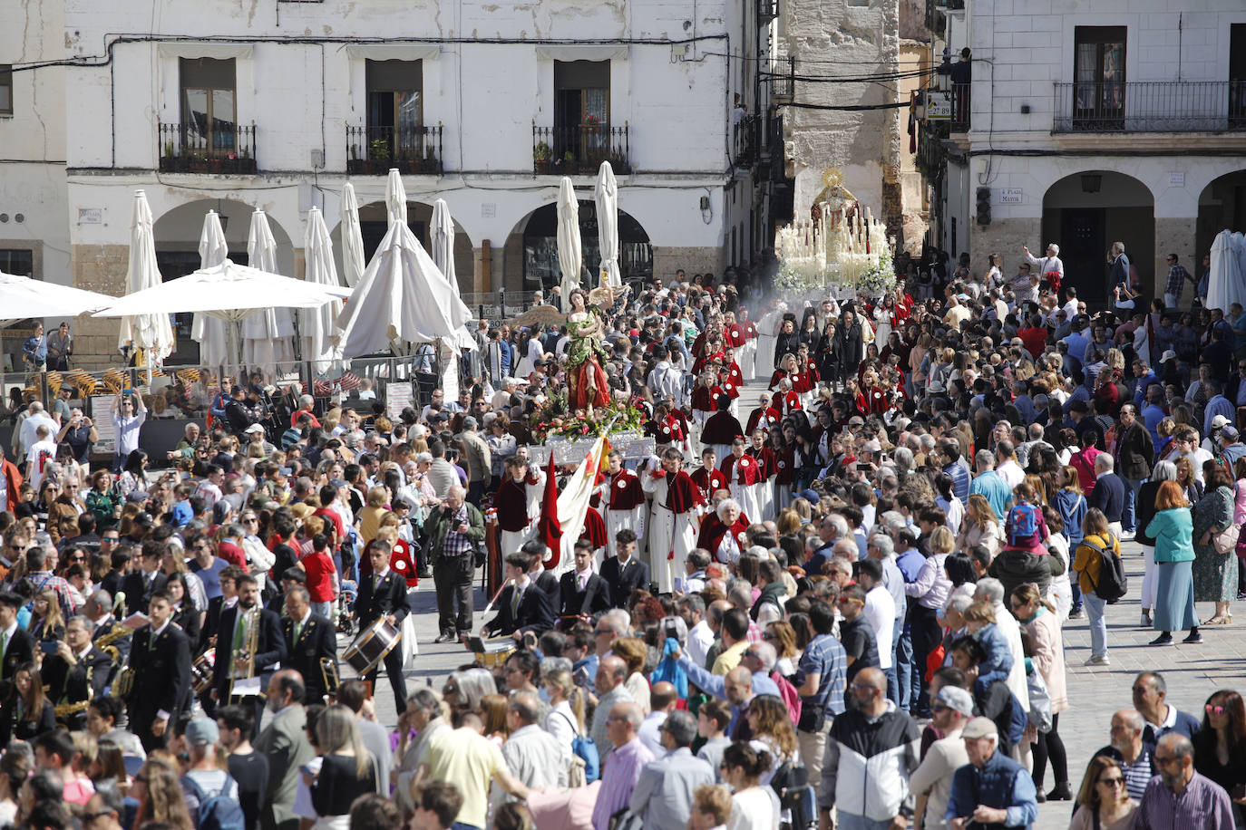 Procesión de la cofradía de la Sagrada Cena