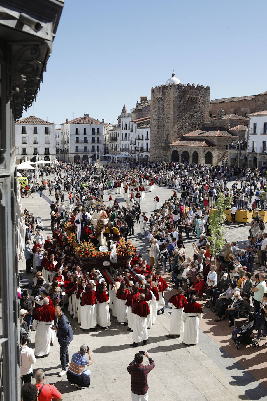 Procesión de la cofradía de la Sagrada Cena