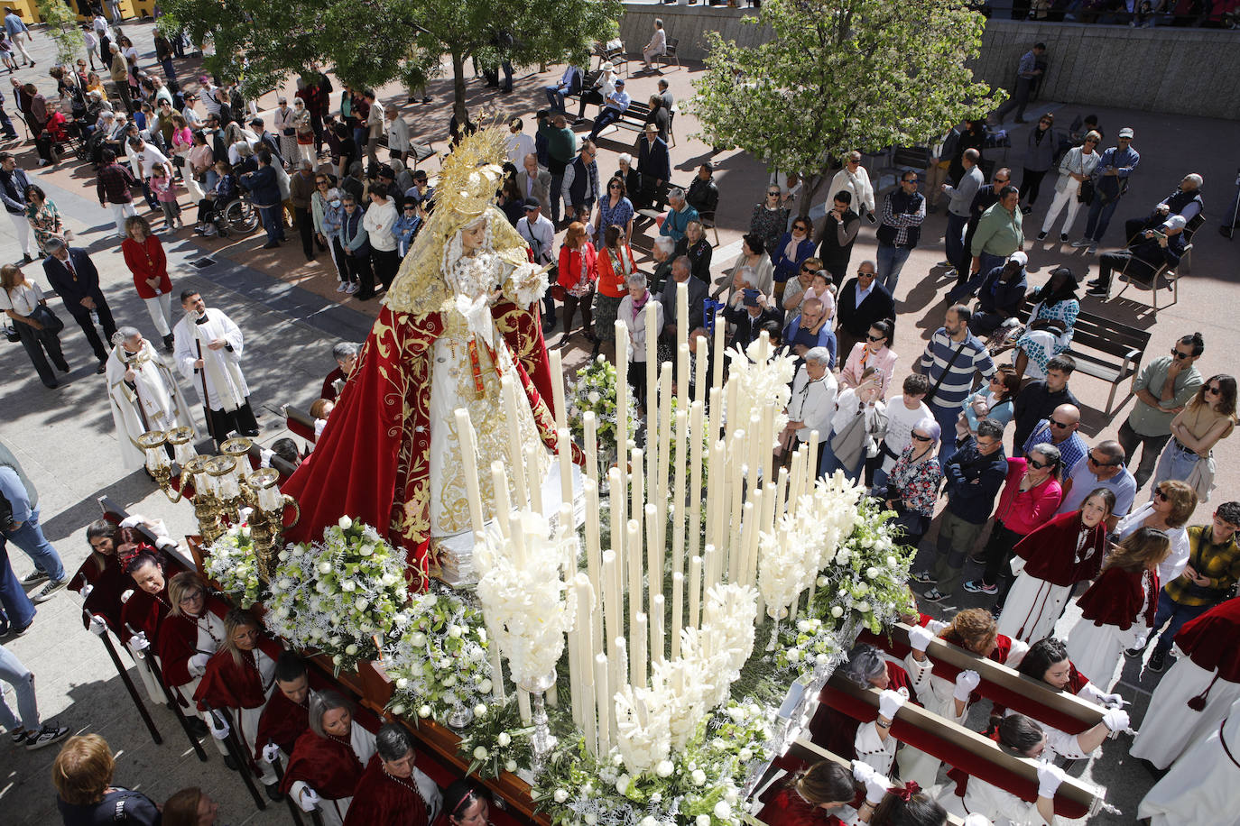 Procesión de la cofradía de la Sagrada Cena