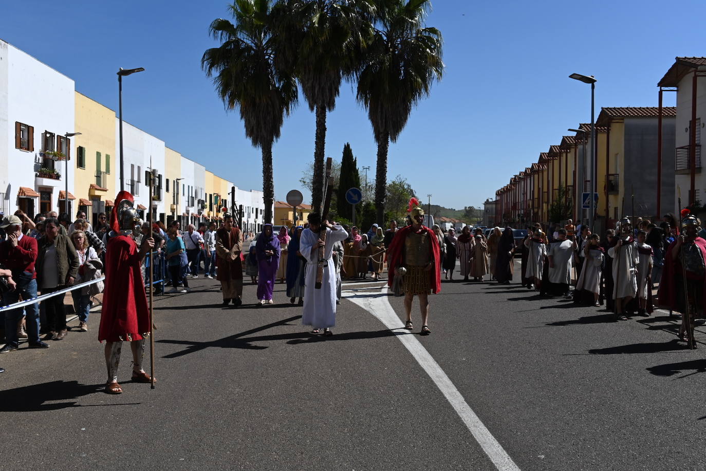 Fotos del Viacrucis del Cerro de Reyes, en Badajoz