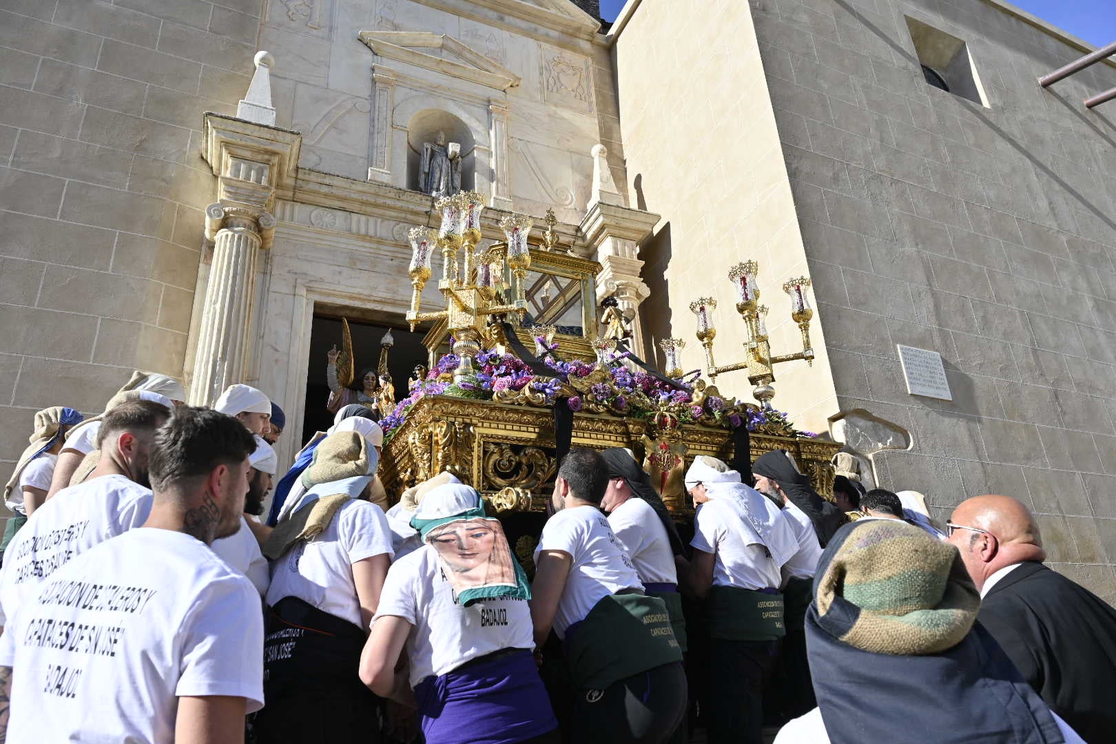 La procesión del Santo Entierro en Badajoz