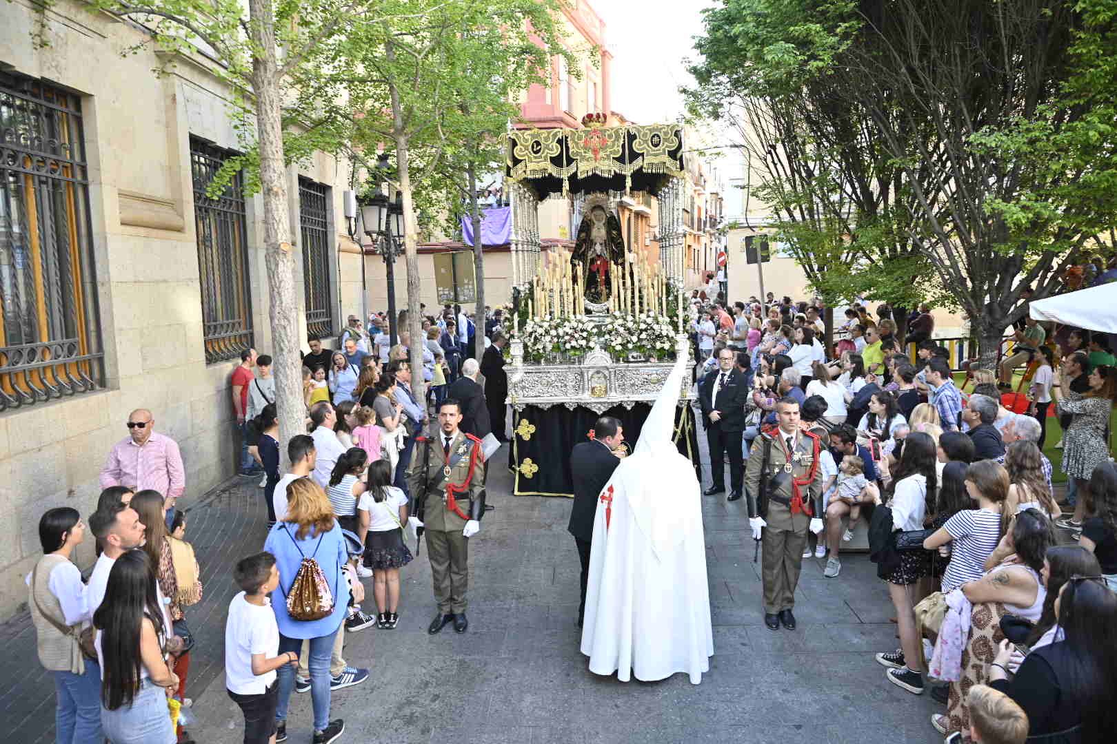 La procesión del Santo Entierro en Badajoz