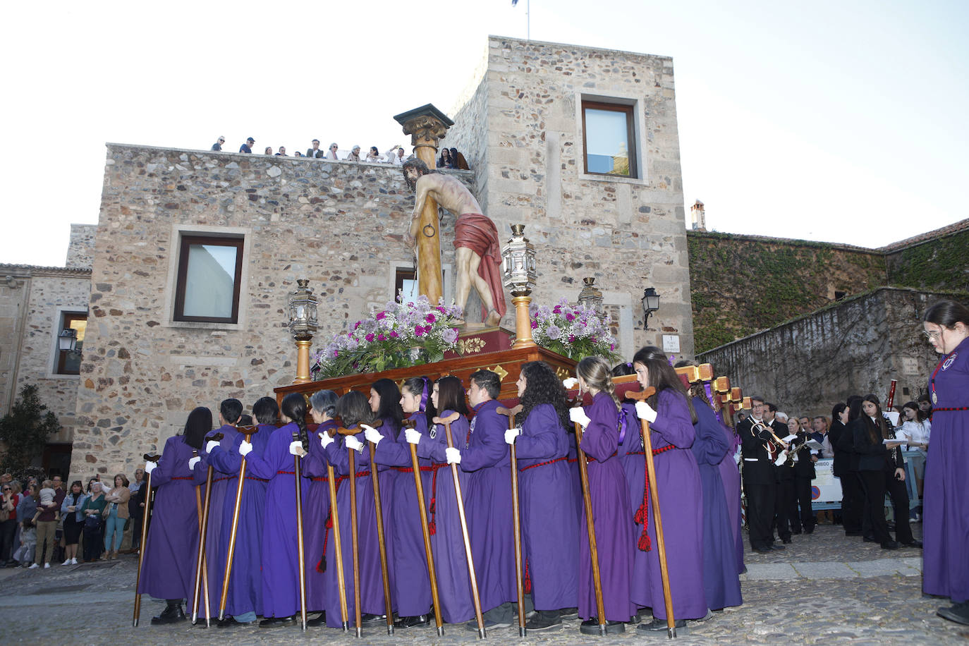 Pasos: Oración en el Huerto, Beso de Judas, La Flagelación, Cristo de la Salud y de la Expiración y Dolorosa de la Cruz Cofradía: Ilustre y Real Cofradía de la Santa y Vera Cruz