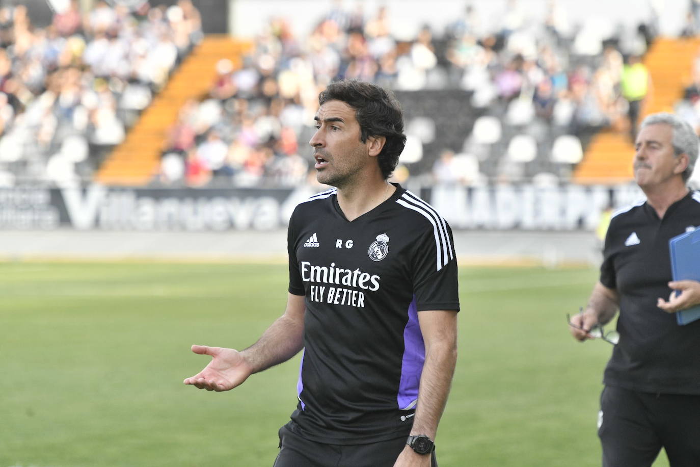 Imágenes del partido entre el CD Badajoz y el R. Madrid Castilla