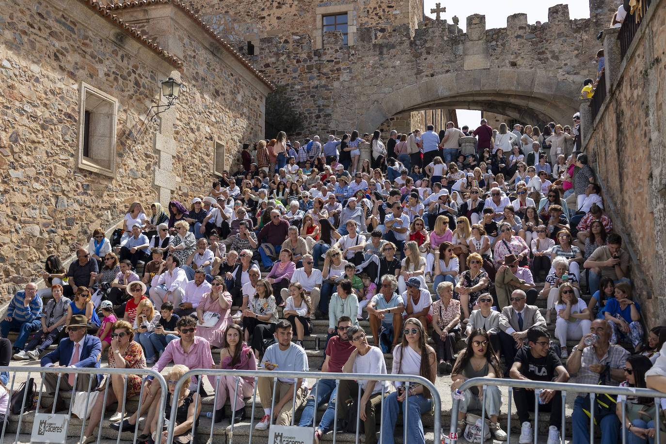 Domingo de Resurrección apoteósico en Cáceres