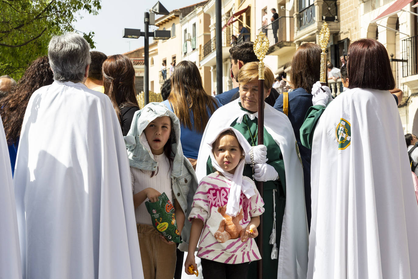 El Domingo de Resurrección placentino, en imágenes