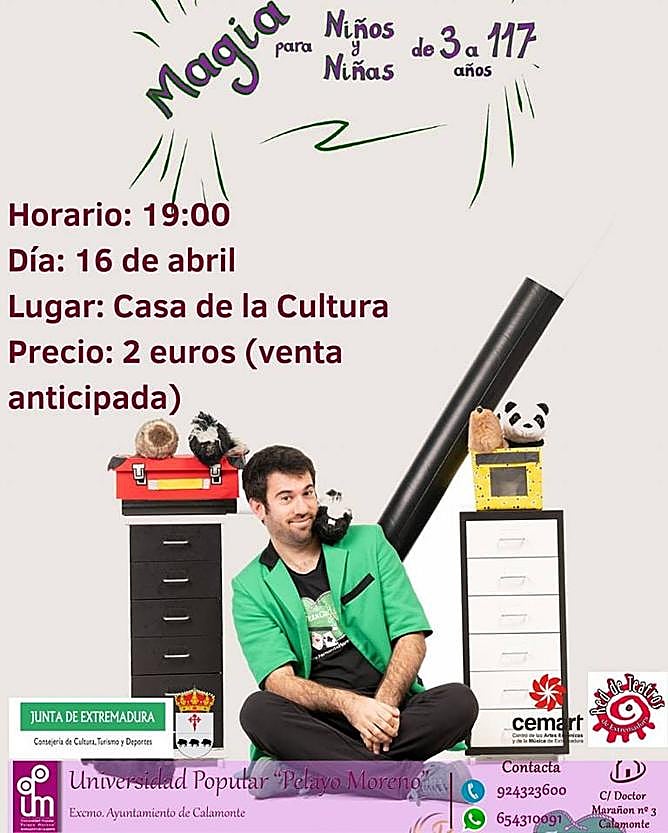 Espectáculo de magia para niños de 3 a 117 años de edad