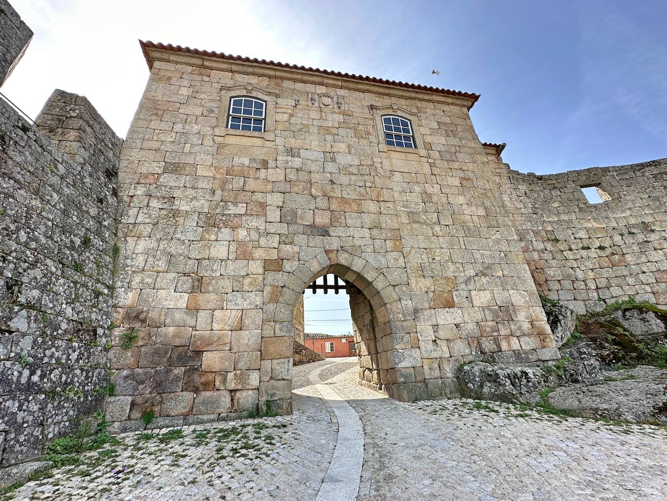 Entrada al castillo.