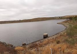 Imagen de la presa de Los Molinos hace tres años.