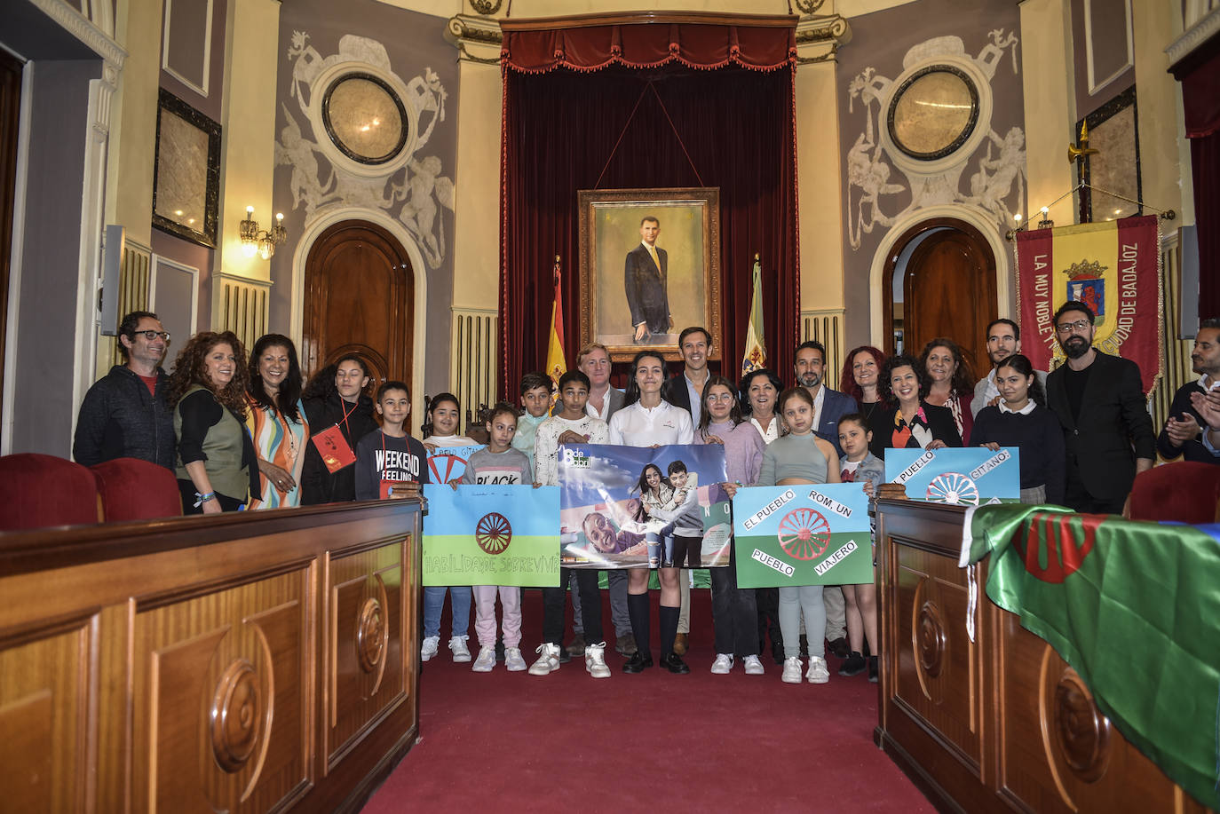 Acto por el Día Internacional del Pueblo Gitano.