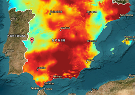Monitor de sequía meteorológica en tiempo real del CSIC