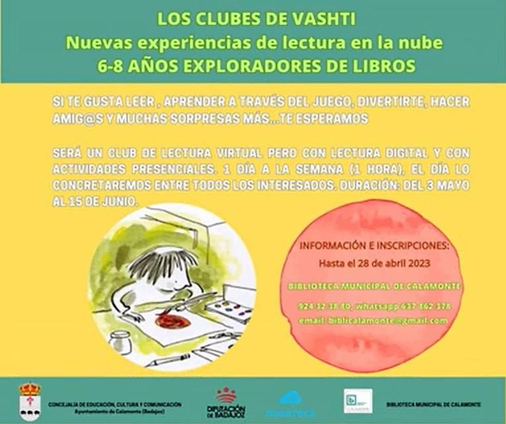 Llega a Calamonte 'Los Clubs de Vashti'