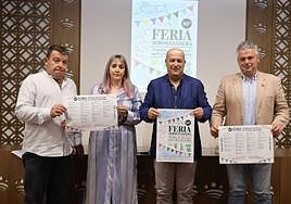 Presentación de la Feria Agroganadera de Puebla de Alcocer en la Diputación de Badajoz.
